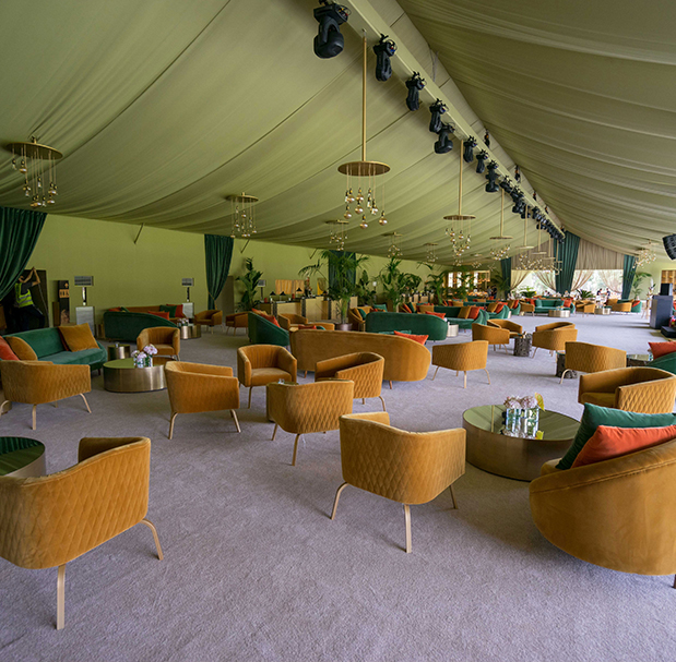 matériel de décoration événementielle Mawazine