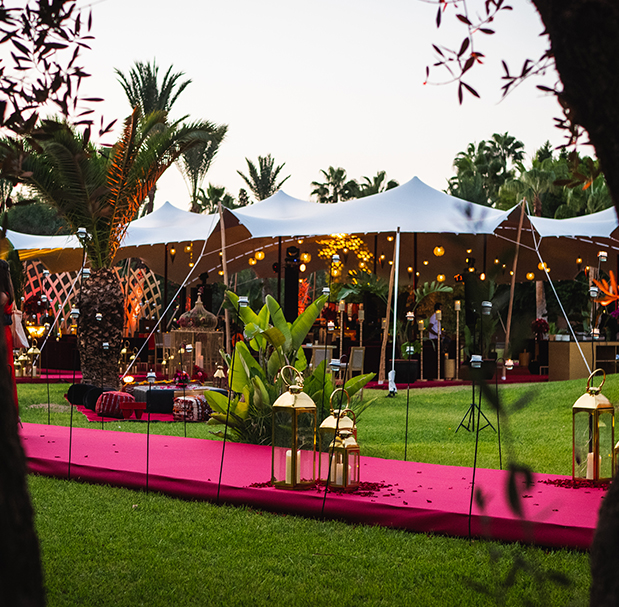 location matériel mariage Mariage Mille et Une Nuit