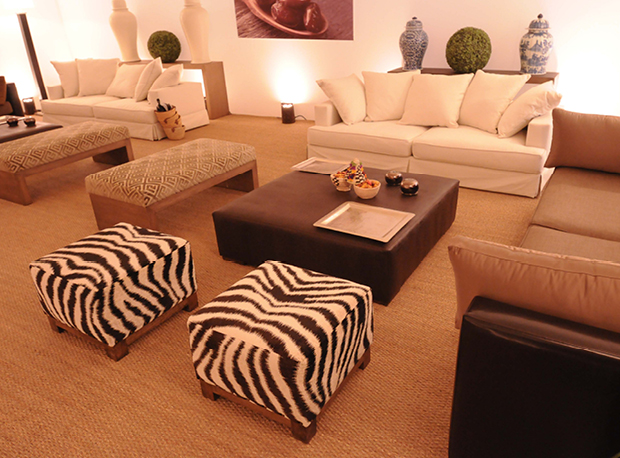 location pouf marocain