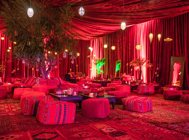 location pouf marocain