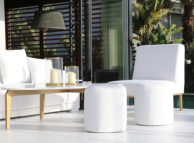 location pouf marocain