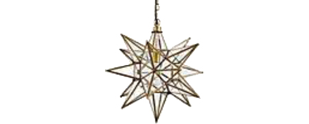 location materiel pour evenement Lustre Moravian Star V2