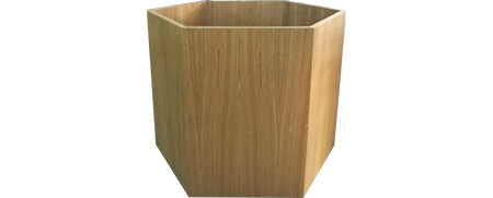 Matériel Décoration Événementielle Cache-pot Hexagonal