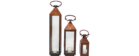 Décoration Événementielle Lanterne Classic Cuivre V2