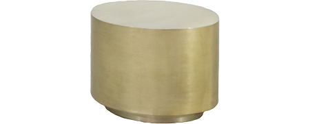 Location Table Mobilier Événementiel Bout de Canapé Golden