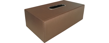 Location Matériel Événementiel Boite À Mouchoirs Vip Marron Fonce