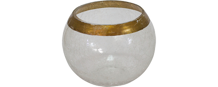 Location Matériel Décoration Événementielle Vase Boule Doré