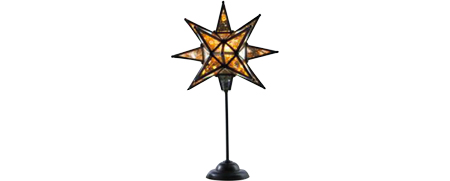 location materiel pour evenement Abat-Jour Moravian Star