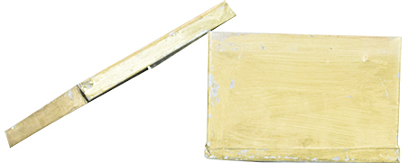 Décoration Événementielle Bougie Carrée Métal