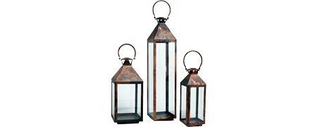 Décoration Événementielle Lanterne Classic Cuivre