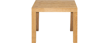 Location Table Mobilier Événementiel Table Bahia Carré Chêne