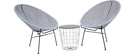 location table tabouret bar Ensemble Chaise en Rotin