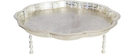 Décoration Événementielle Plateau Sur Pied V8