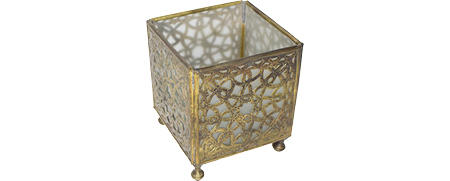 Photophores Photophore En Cuivre Carré