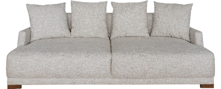 location canapé événementiel Canapé Vintage - Gris