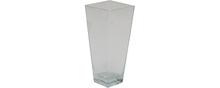 Location Matériel Décoration Événementielle Vase Évasé Carré MM