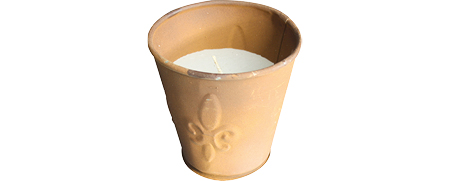 Décoration Événementielle Bougie Pot Métal V1