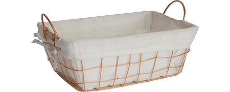 Location Matériel Événementiel Panier En Cuivre