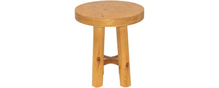 Location Table Mobilier Événementiel Guéridon Rustique