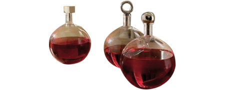 Décoration Événementielle Décanteur De Verre Cuivre