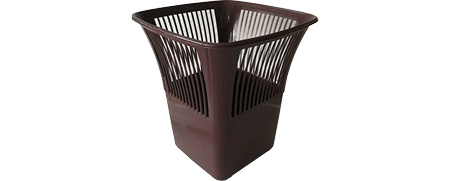 Location Matériel Événementiel Poubelle Plastique Marron