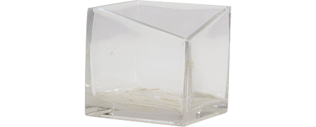 Location Matériel Décoration Événementielle Vase Carré Coupé V2