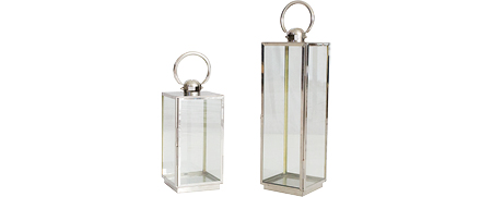 Décoration Événementielle Lanterne Michigan Carrée