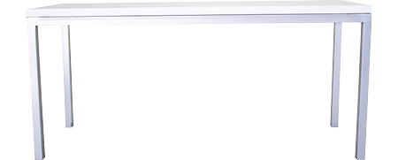 Location Table Bureau Pied En Inox PM