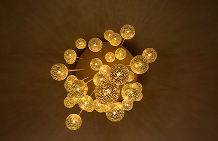 location materiel pour evenement Lustre En Grappe