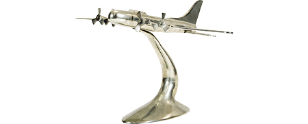 Location Matériel Décoration Avion Métallique